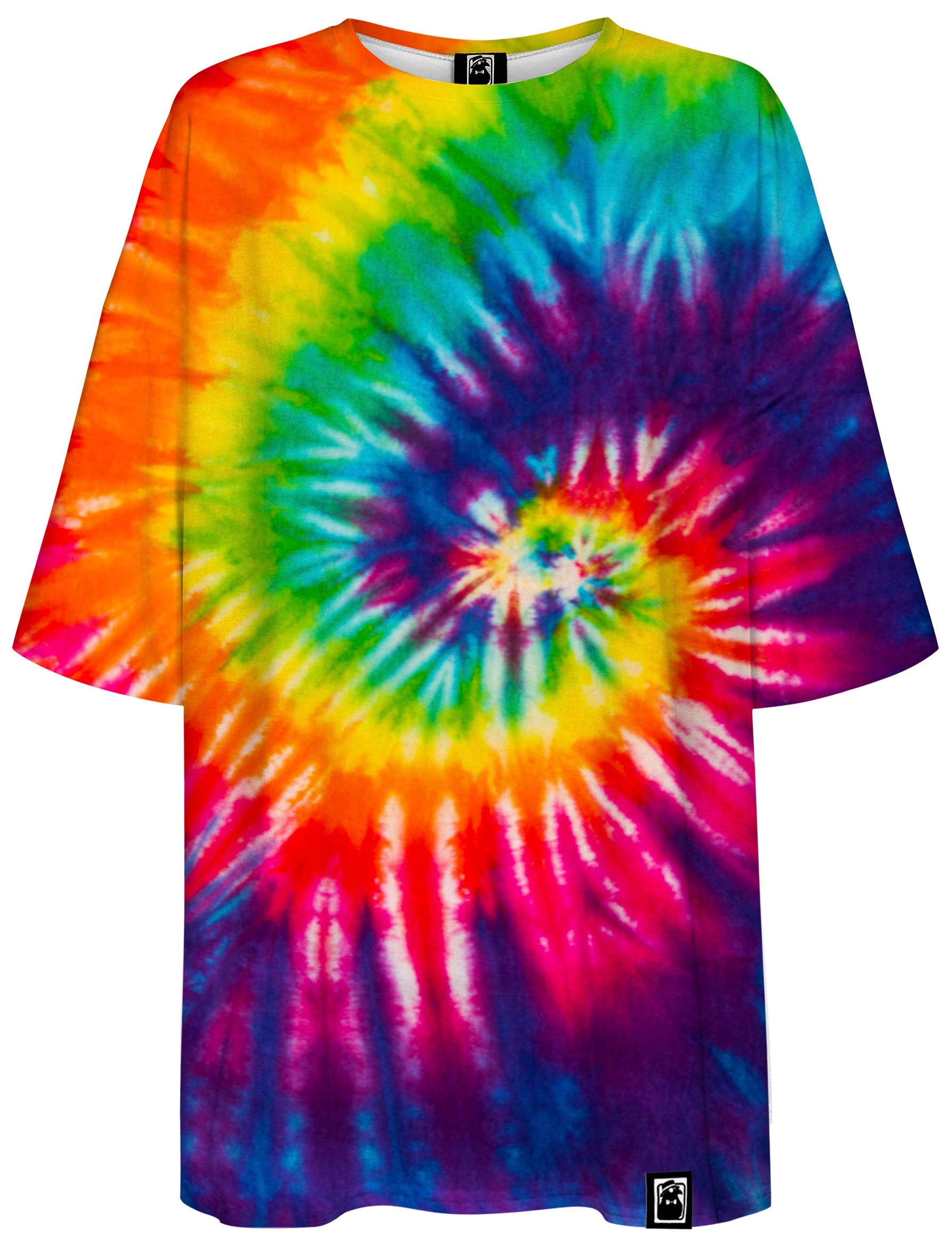

D T-shirt Oversize Koszulka Hit Lato Tie Die M/L