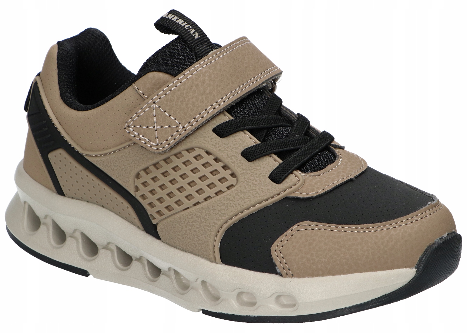 American Club ES208 Adidasy Buty Sportowe Dziecięce Wkładka Skórzana Bg 32