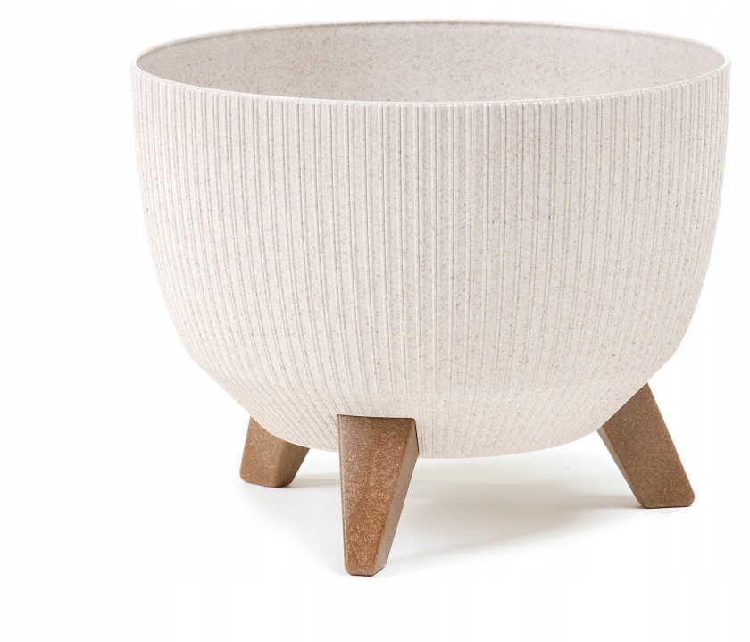 

Doniczka Misa Roma Jumper Eco Wood fi 330 biały