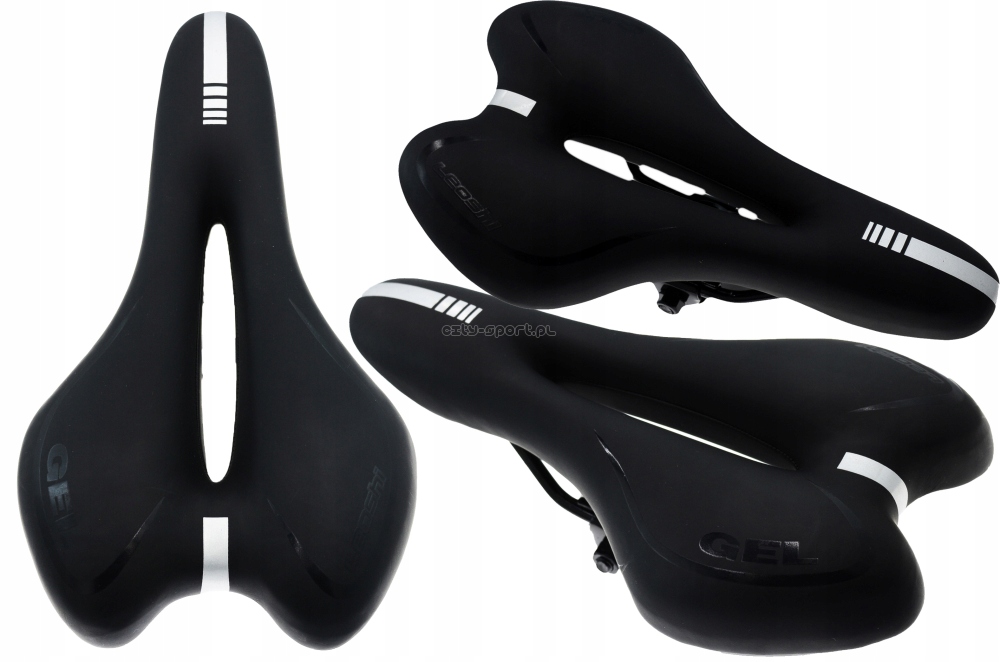 

Ergonomiczne Żelowe siodełko Unisex Leoshi Gel Blk