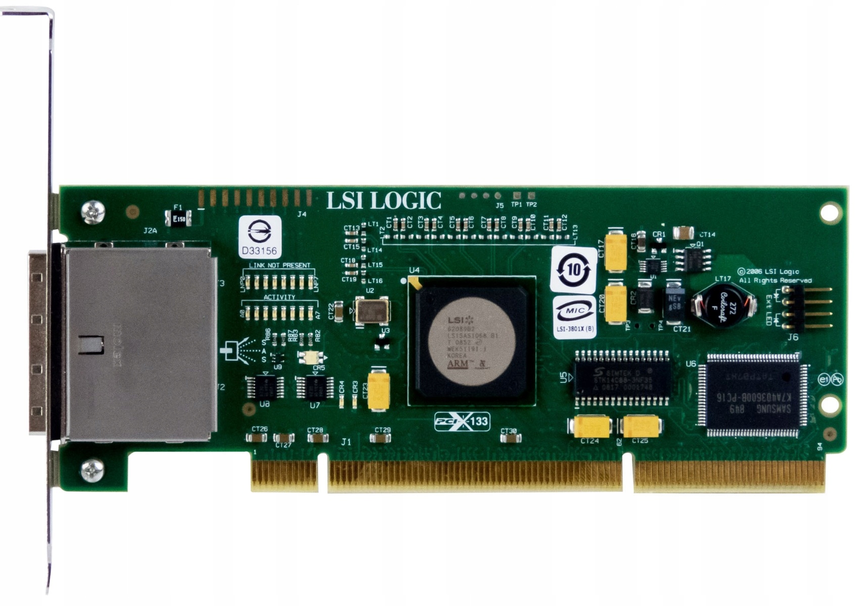 Lsi SAS3801X Sas/sata 3Gb/s Pci-x