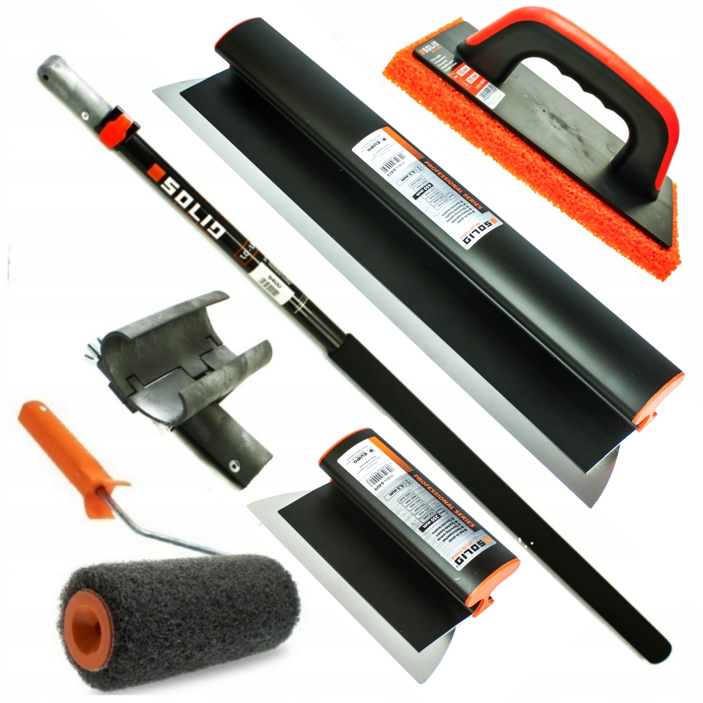 

Solid Nóż 65cm 25cm Kij Teleskopowy Wałek Paca