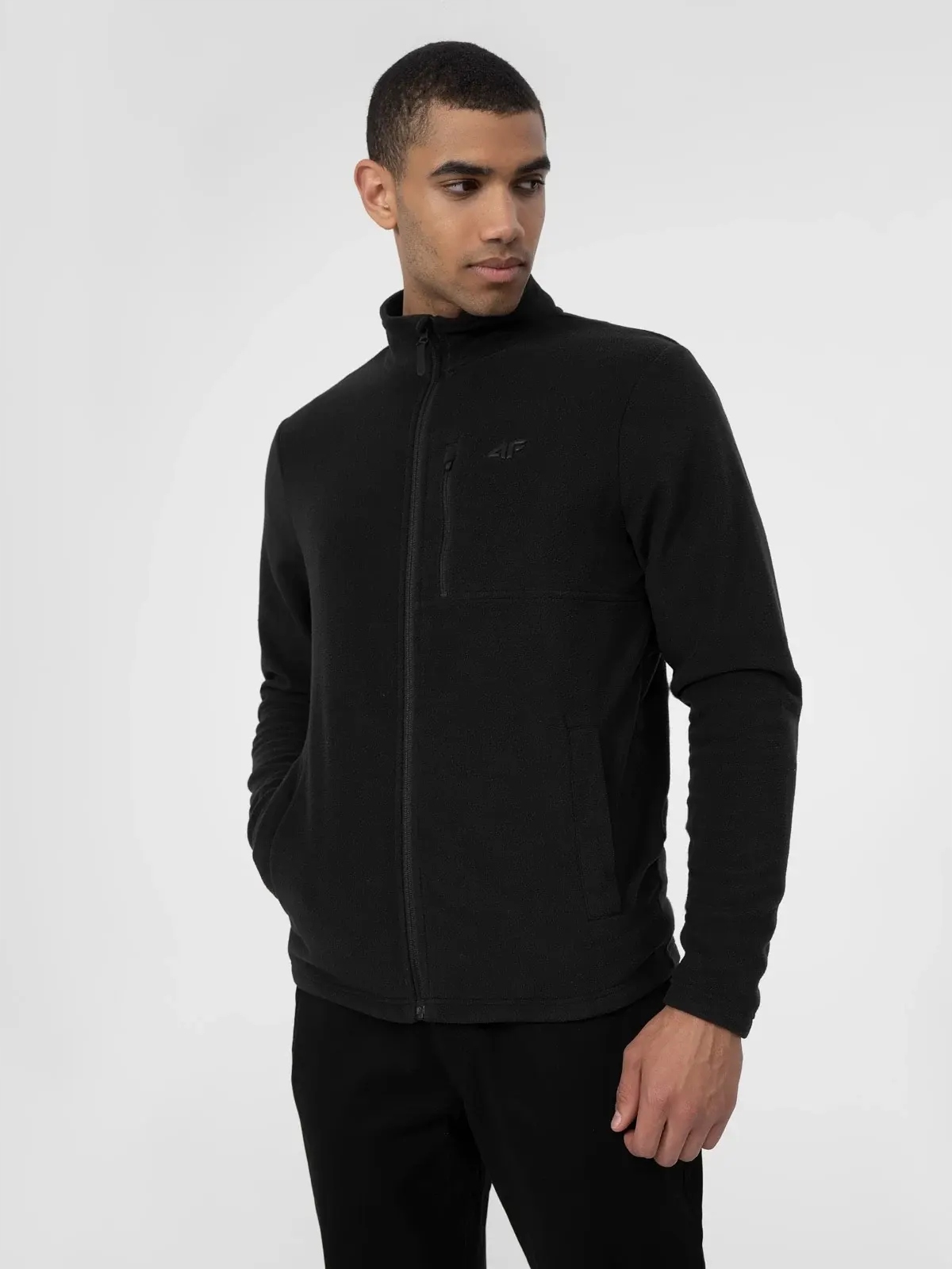 BLUZA POLAROWA MĘSKA 4F TERMOAKTYWNA POLAR SS23M054 Marka 4F