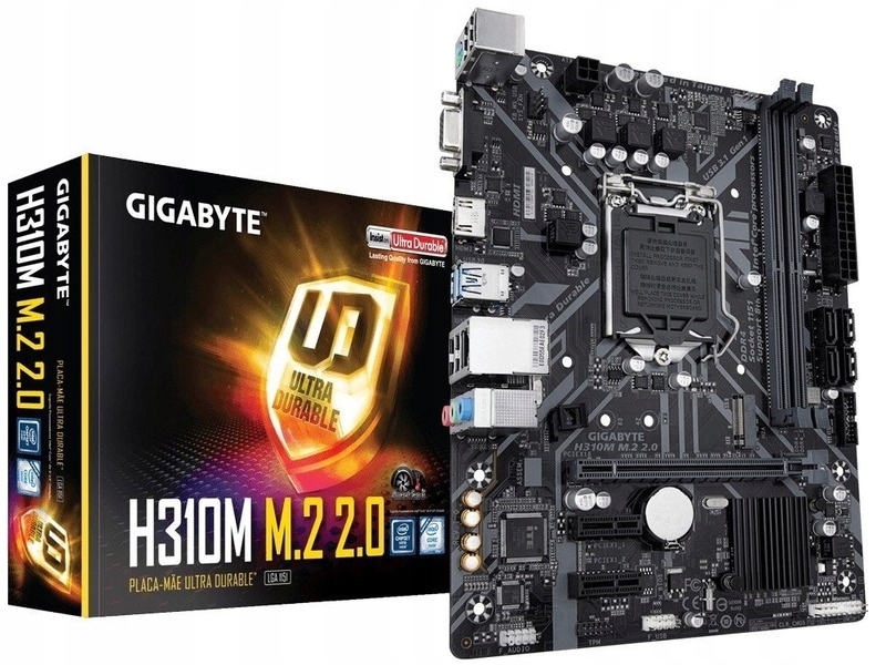 

Płyta główna Gigabyte H310M M.2 2.0 Micro Atx