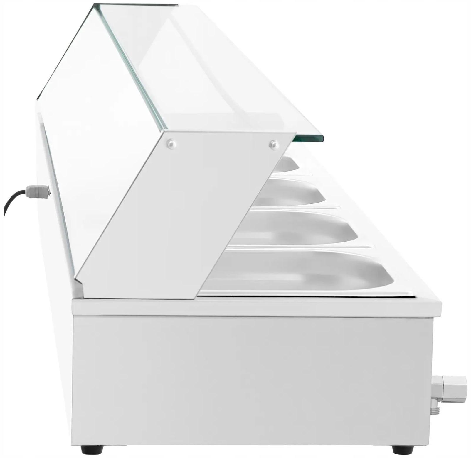 Bemar - 2,000W 5GN 1/2 kranik spustowy ROYAL CATERING RCBM_GN1/2_4