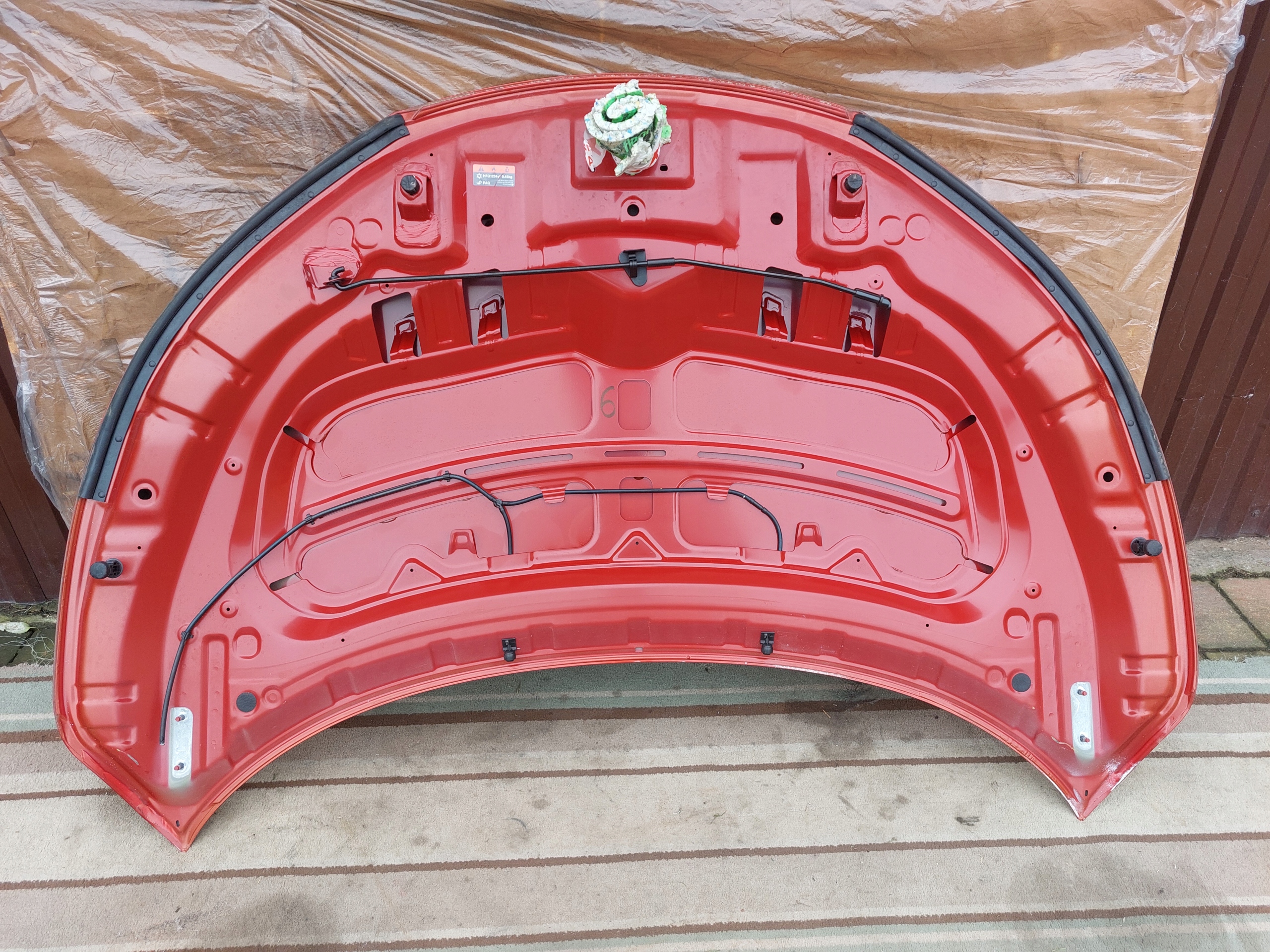 cofano NISSAN JUKE II F16 Rosso NBV