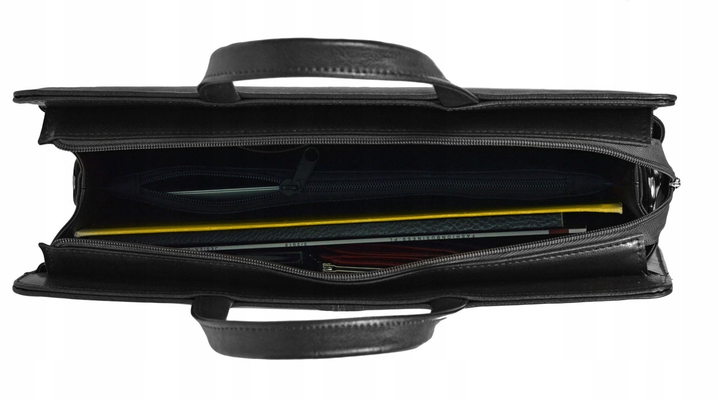 Teczka, Aktówka Damska - ELEGANCKA i FUNKCJONALNA Wysokość uchwytów 8.5 cm