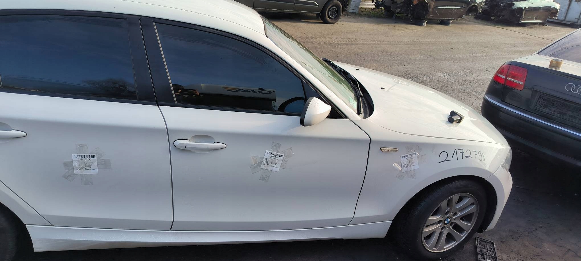 door right front ALPINWEISS 300 BMW SERIA 1 E87