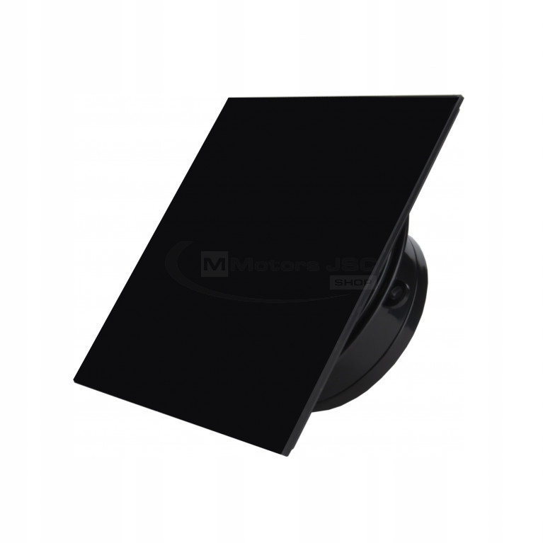 Ventilátor Mmp 100 S černý sklo matný s krátkým hrdlem