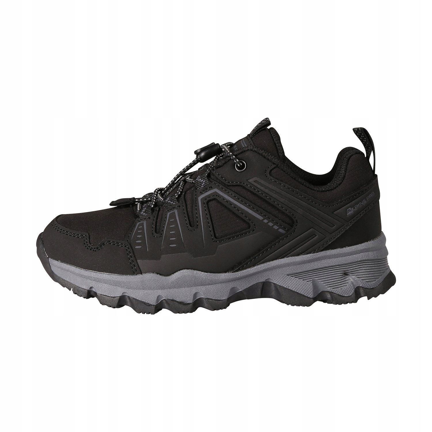 Buty niskie dziecięce turystyczne Alpine Pro Nejdo k.czarny r.34