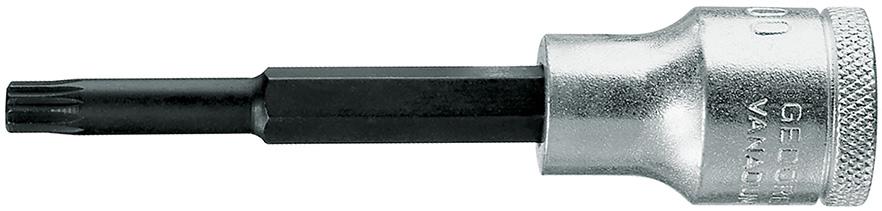 Zásuvka pro bity šroubováku 1/2" Xzn M12, Inx 19 L 12-100, Gedore
