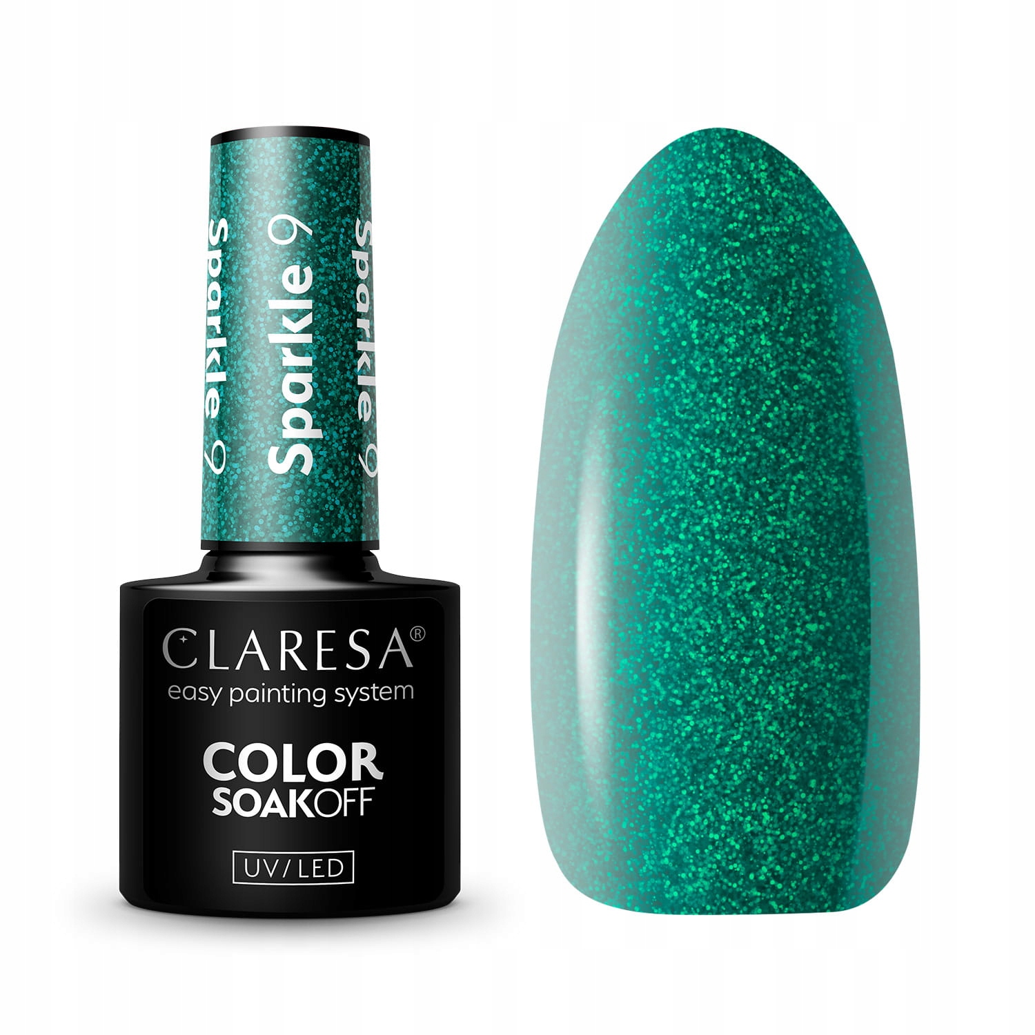 

Claresa Lakier hybrydowy Sparkle 9 5g