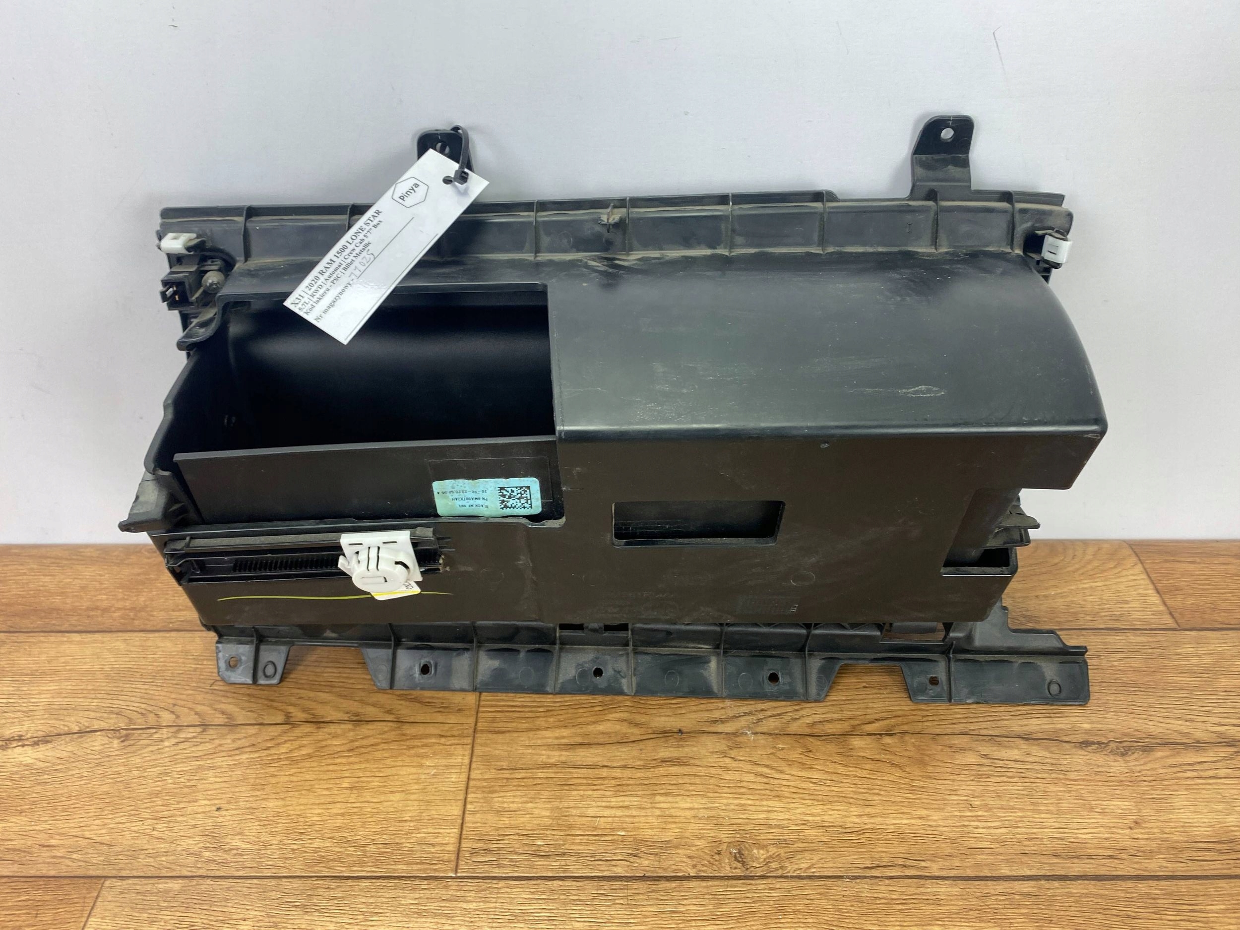 Boîte a gant passager Passegers du tableau de bord Dodge Ram 1500 2019+