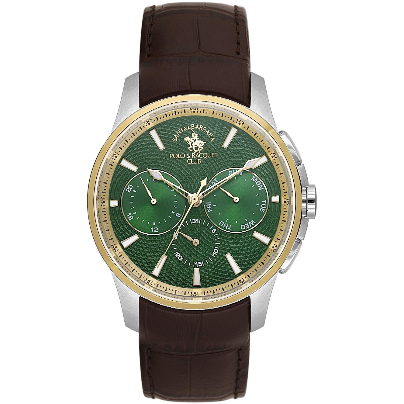 Pánské Hodinky Santa Barbara Rocket Polo Club SB.1.10652-5 hnědé