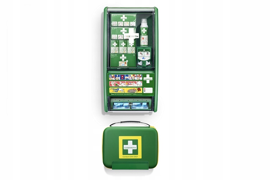 Zestaw apteczek Cederroth REF 51011008 burn + DIN