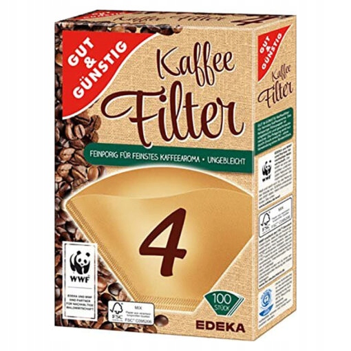 Filtry papierowe do kawy Edeka 100 szt.