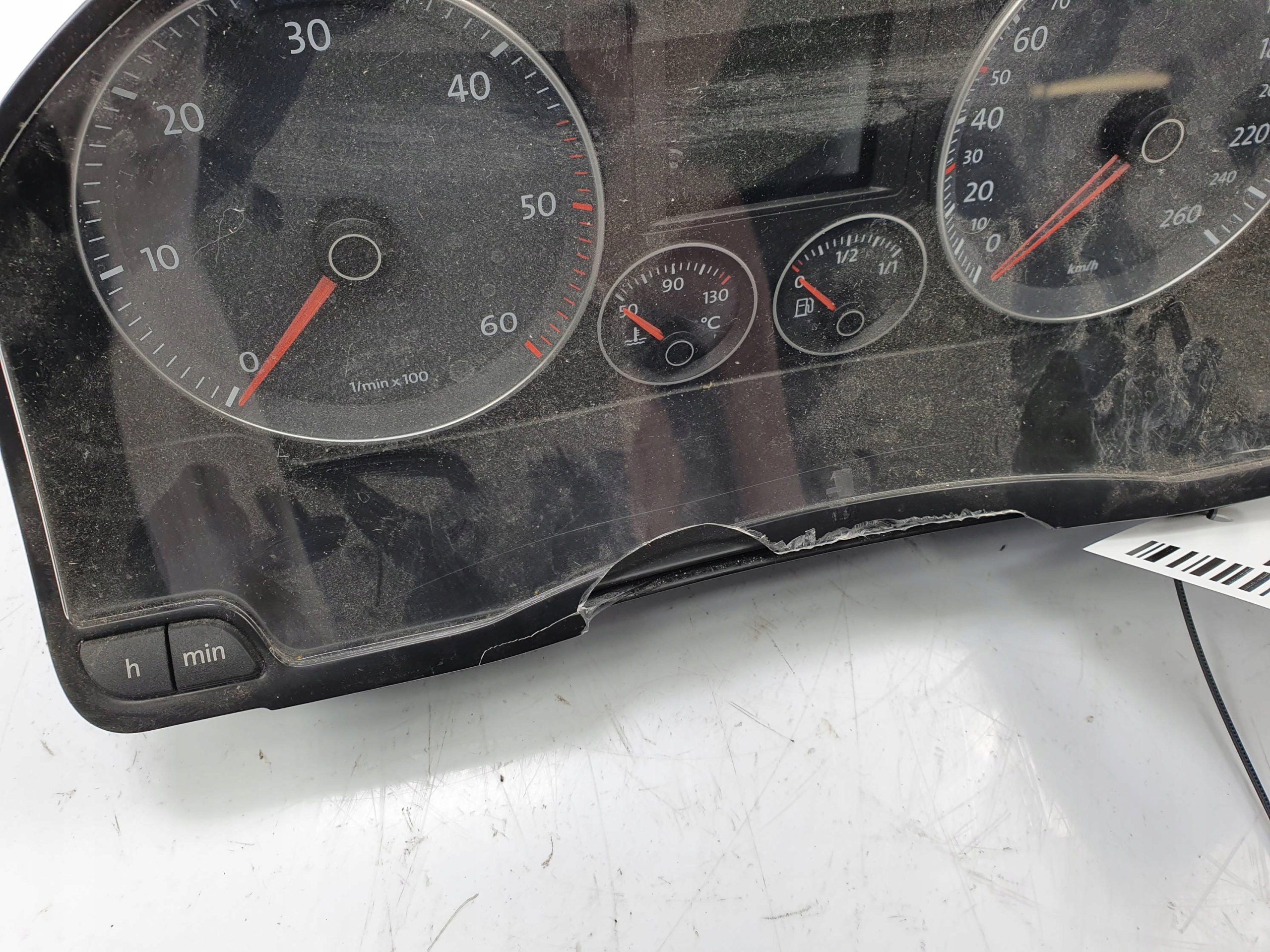 dials clock 1K0920874B VOLKSWAGEN GOLF V