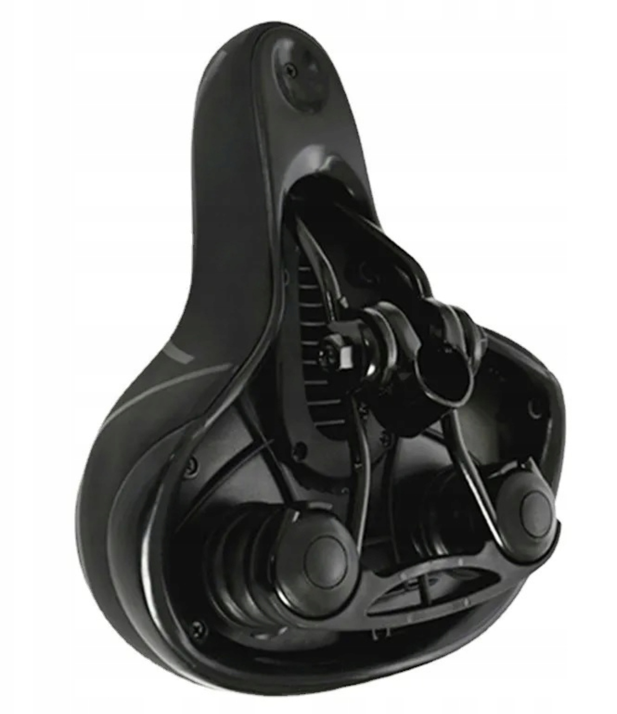 ŻELOWE ERGONOMICZNE SIODEŁKO ROWEROWE Z AMORTYZACJĄ I OŚWIETLENIEM Dedykowany/a do rowery miejskie rowery trekking rowery trailowe