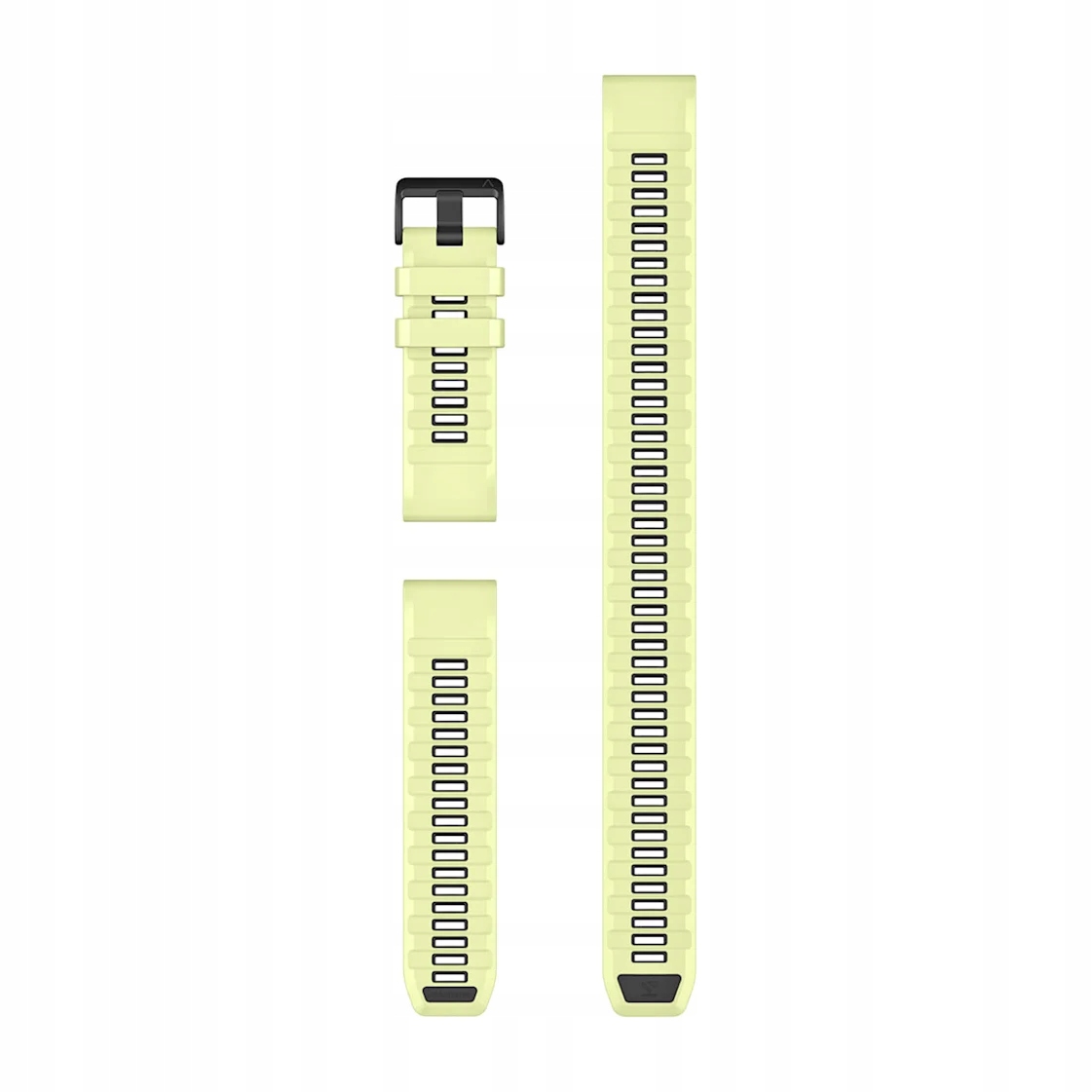Silikonowy pasek Garmin QuickFit 26 mm (Nurkowy 3 sztuki) kolor Citron