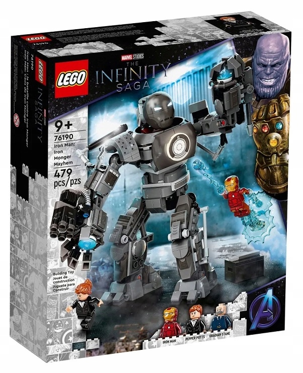 Lego Heroes Zadyma Z Iron Mongerem 76190