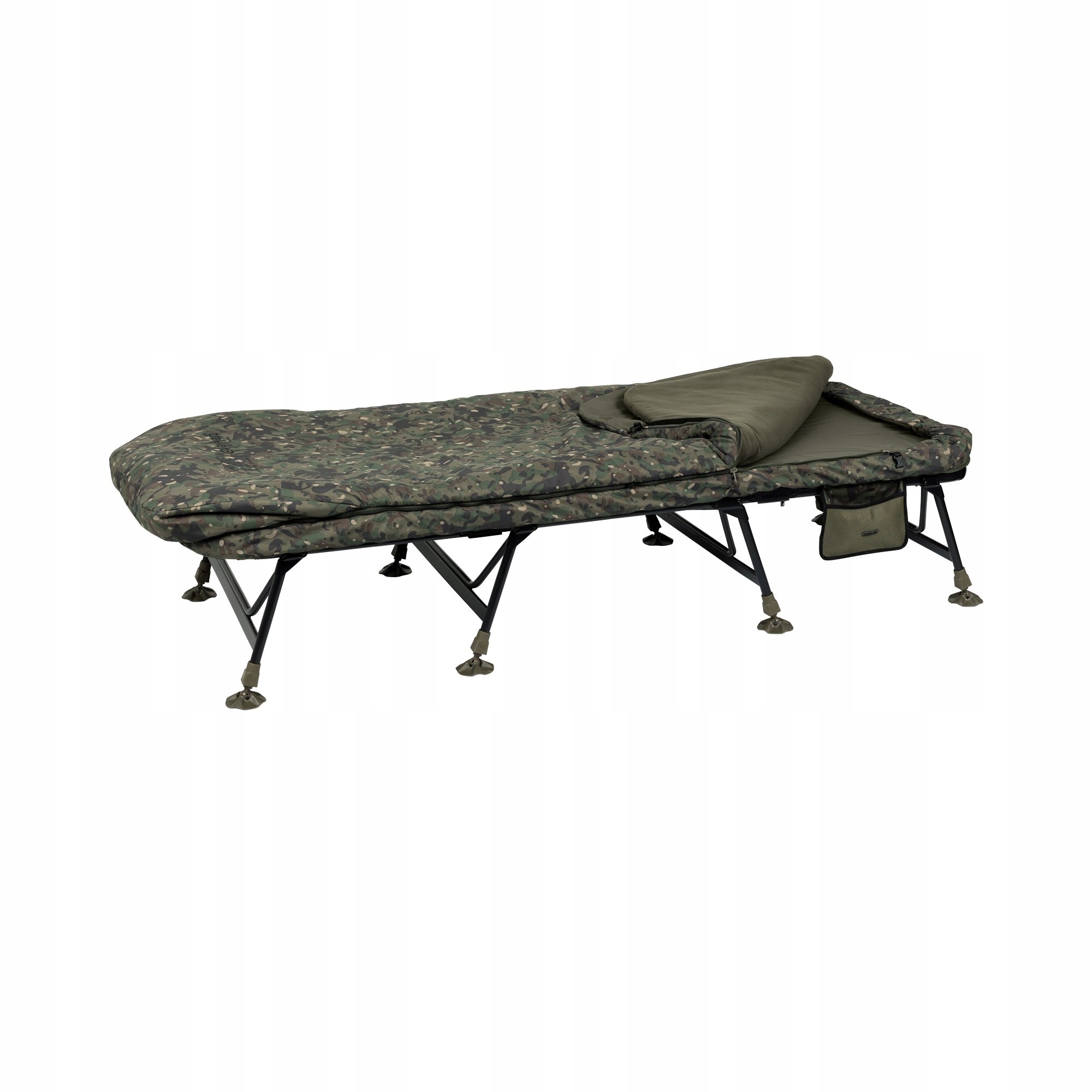 Łóżko Trakker Levelite Els-mf Wide Bed System- łóżko karpiowe ze śpiworem