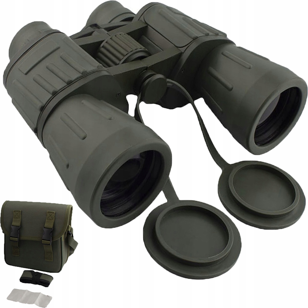 Lornetka Myśliwska Wojskowa Zoom X20 Optyka BaK-4 20x50mm Futerał