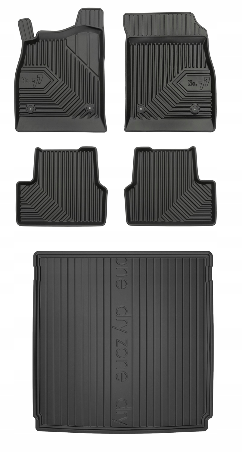 Set 77 Koberce a rohože Opel Astra J Kombi 2009-2020