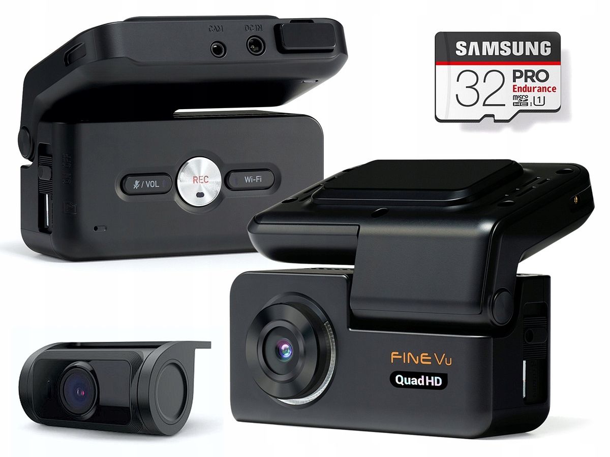

Rejestrator FineVu GX300 Qhd+fhd WiFi Gps radary