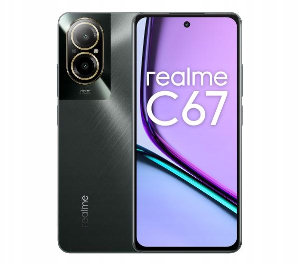 Smartfon realme C67 8/256GB 6,72&quot; 90Hz 108Mpix 33W Czarny