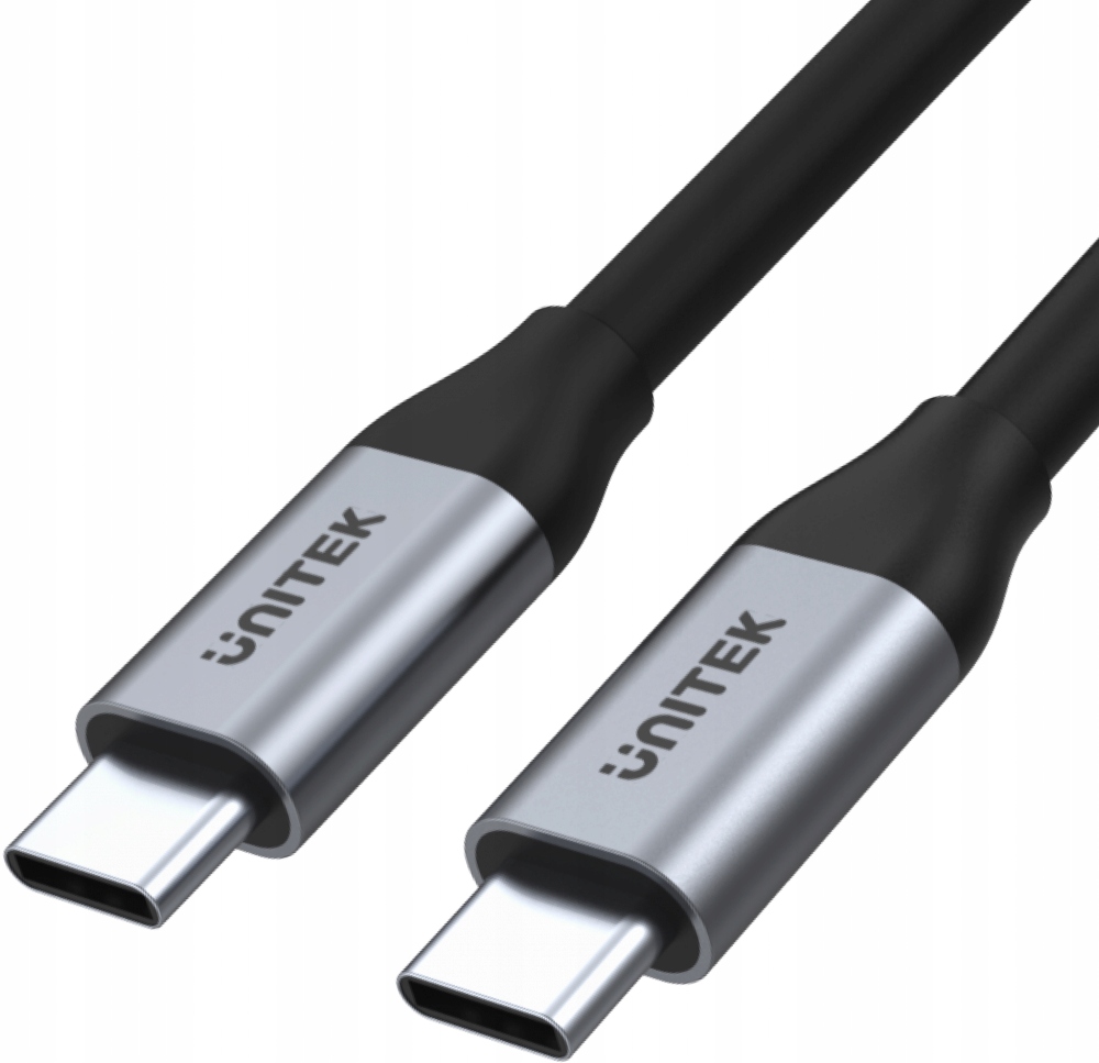 Kabel Przewód Unitek USB-C na USB-C 10Gbps 4K 60Hz 20V/5A 100W