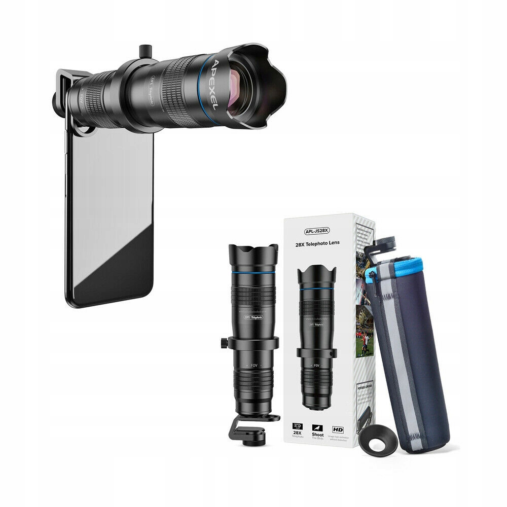 Obiektyw Apexel APL-JS28X do Smartfonów Kod producenta APL-JS28X