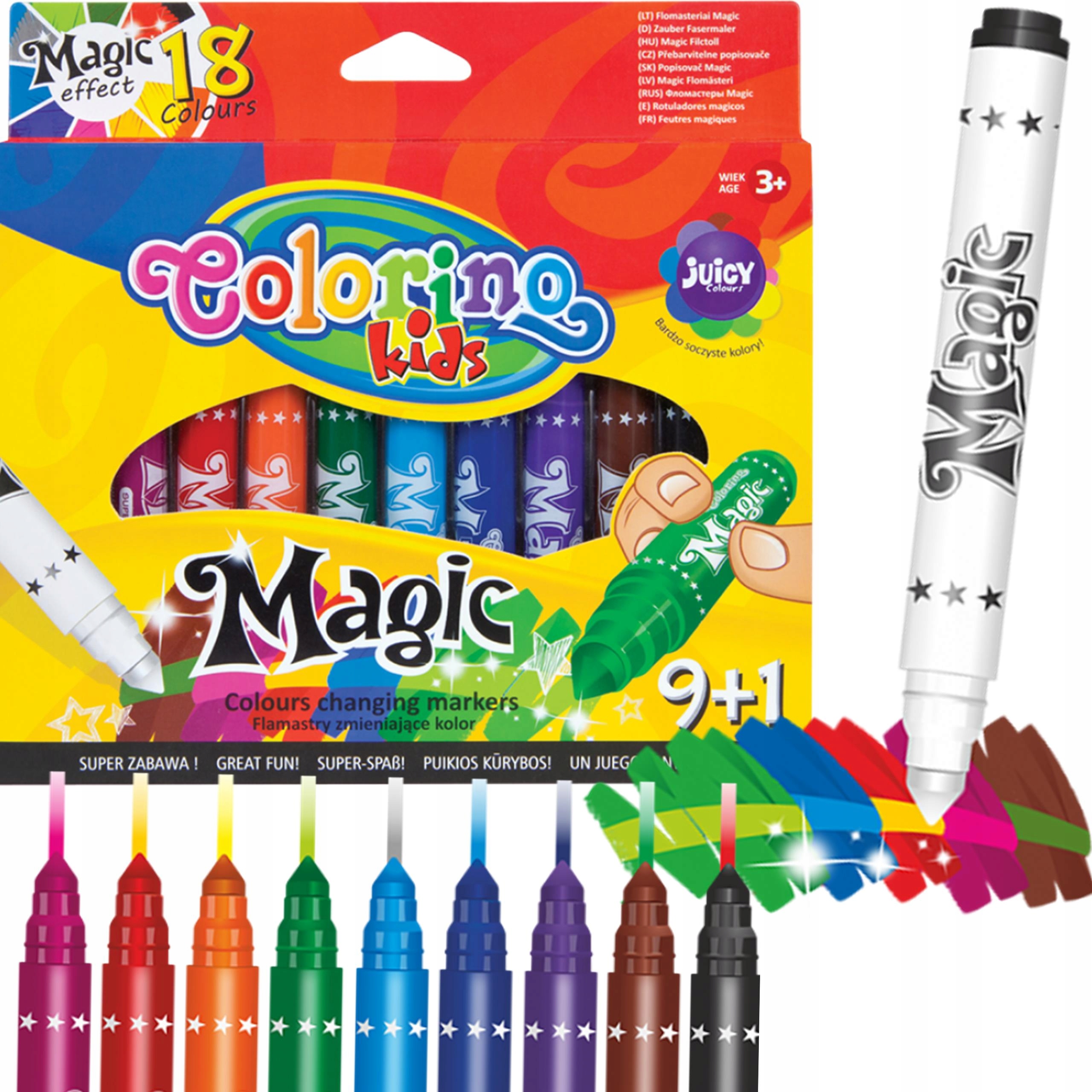 

Flamastry Magic 9/18 Kol Colorino Mazaki Pisaki