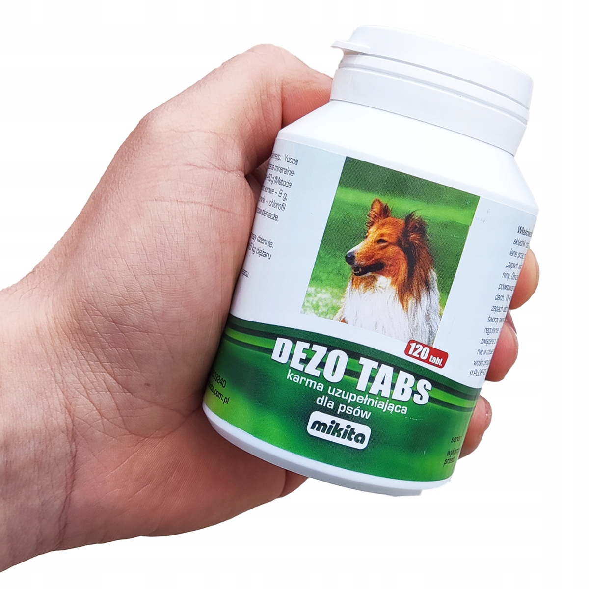

Mikita Dezo 120 tab. neutralizuje odór z pyska