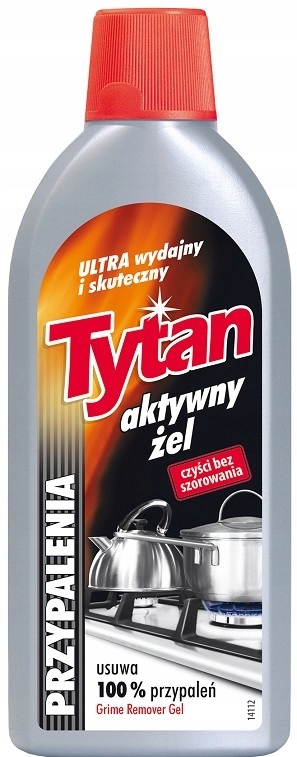 

Tytan Aktywny Żel Usuwa 100% Przypaleń 500g