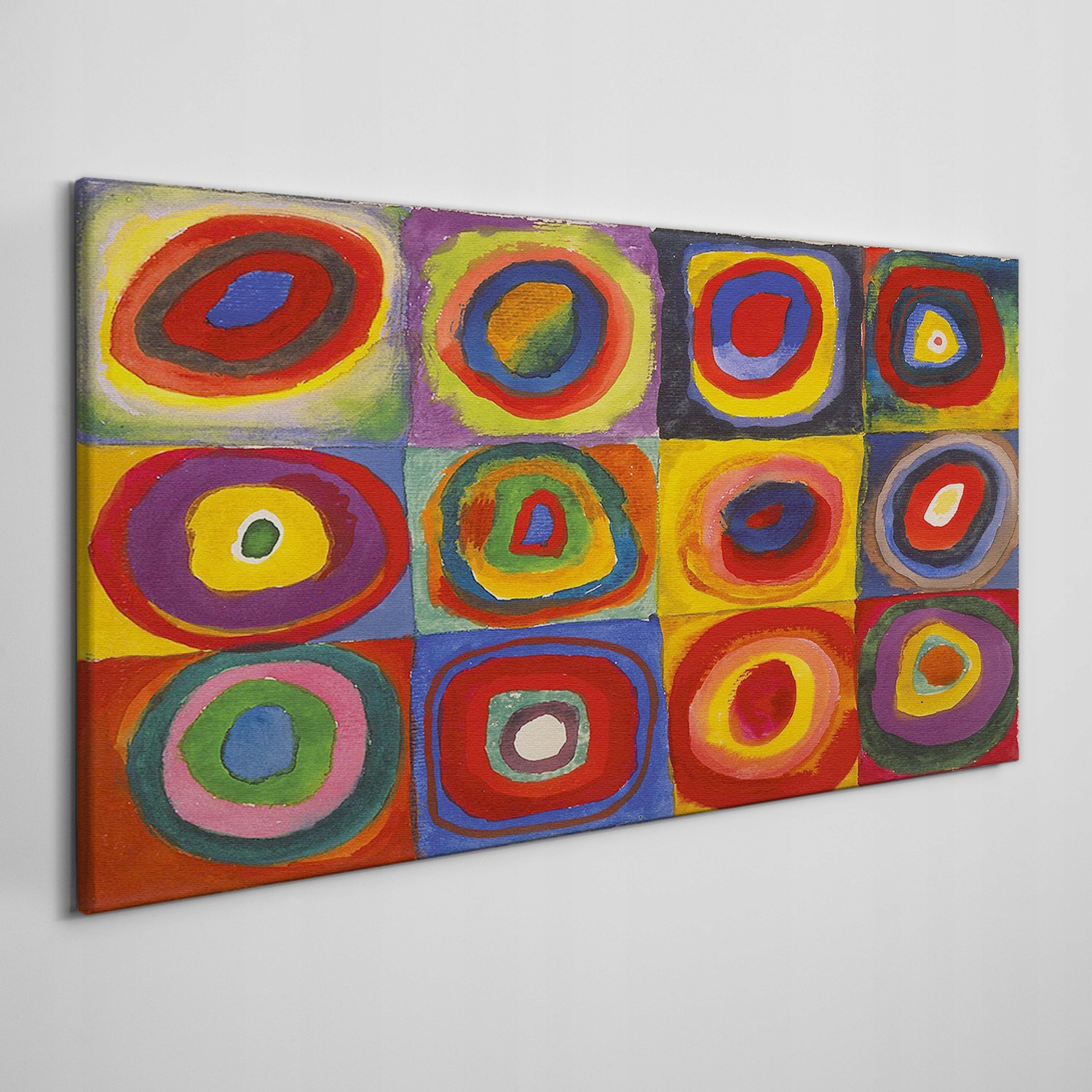 

Obraz płótno Kandinsky wielokolorowy obraz 140x70