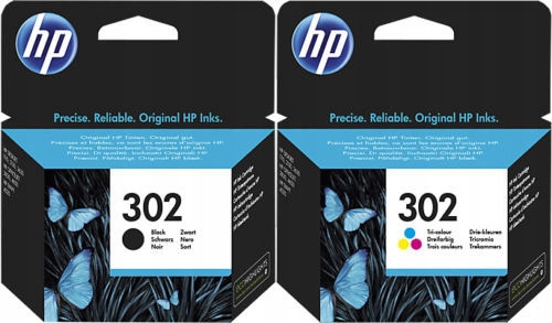 

2x Tusz Hp 302 Deskjet 1110 2130 3630 Envy 4520