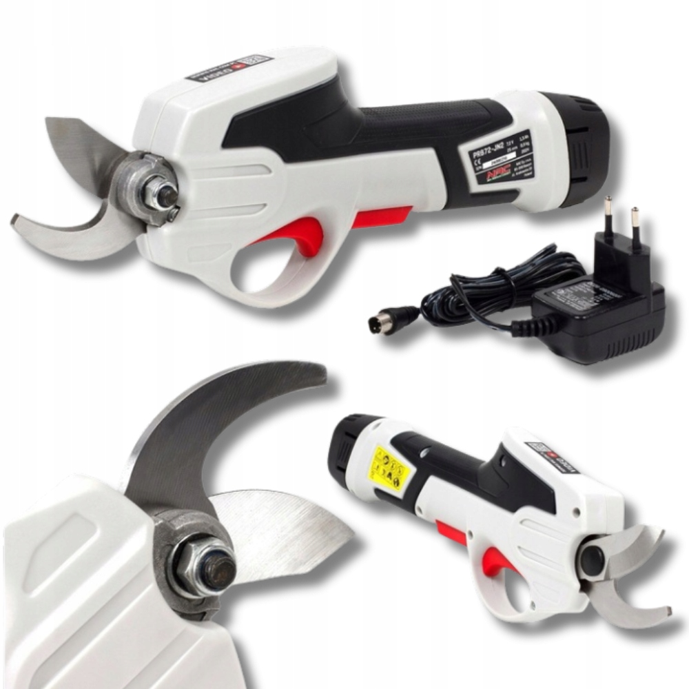 Záhradné Akumulátorové Nožnice nožnice na konáre Záhradné účinné, Ľahké