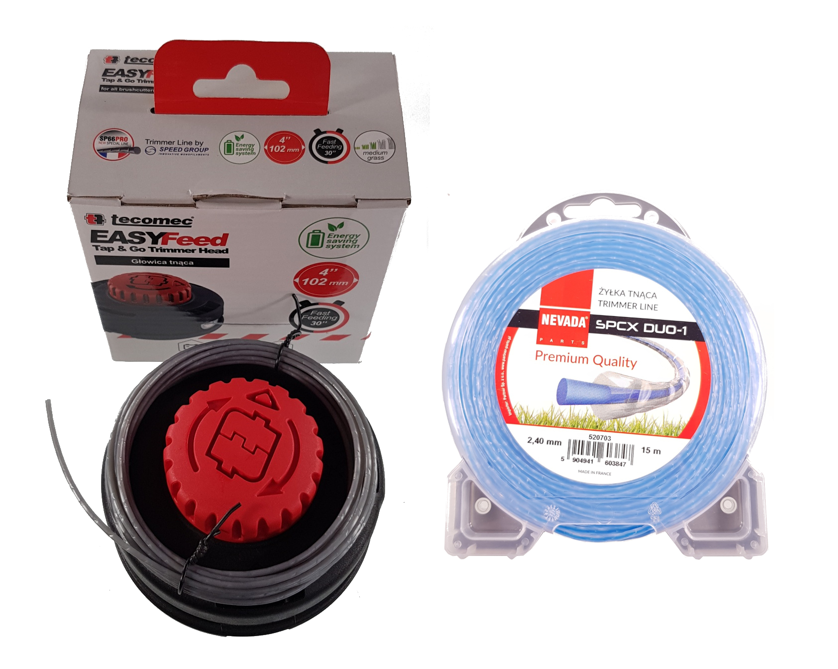 

Głowica żyłkowa kosy Makita DBC400, EBH341U żyłk