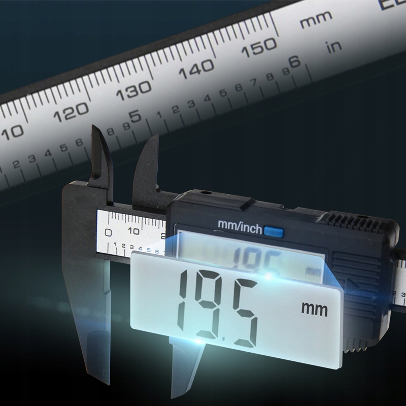 SUWMIARKA ELEKTRONICZNA CYFROWA POMIAROWA LCD 150MM ETUI Marka Retoo