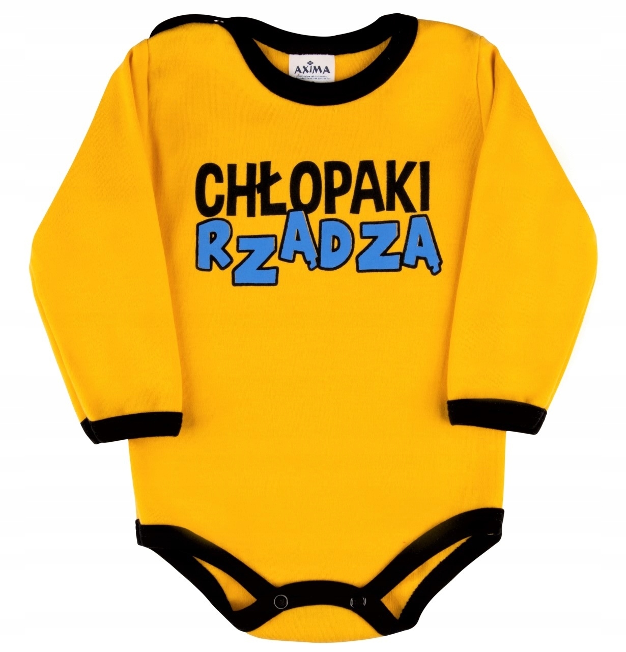 

Body długi rękaw napisy Chłopaki Rządzą - r. 68