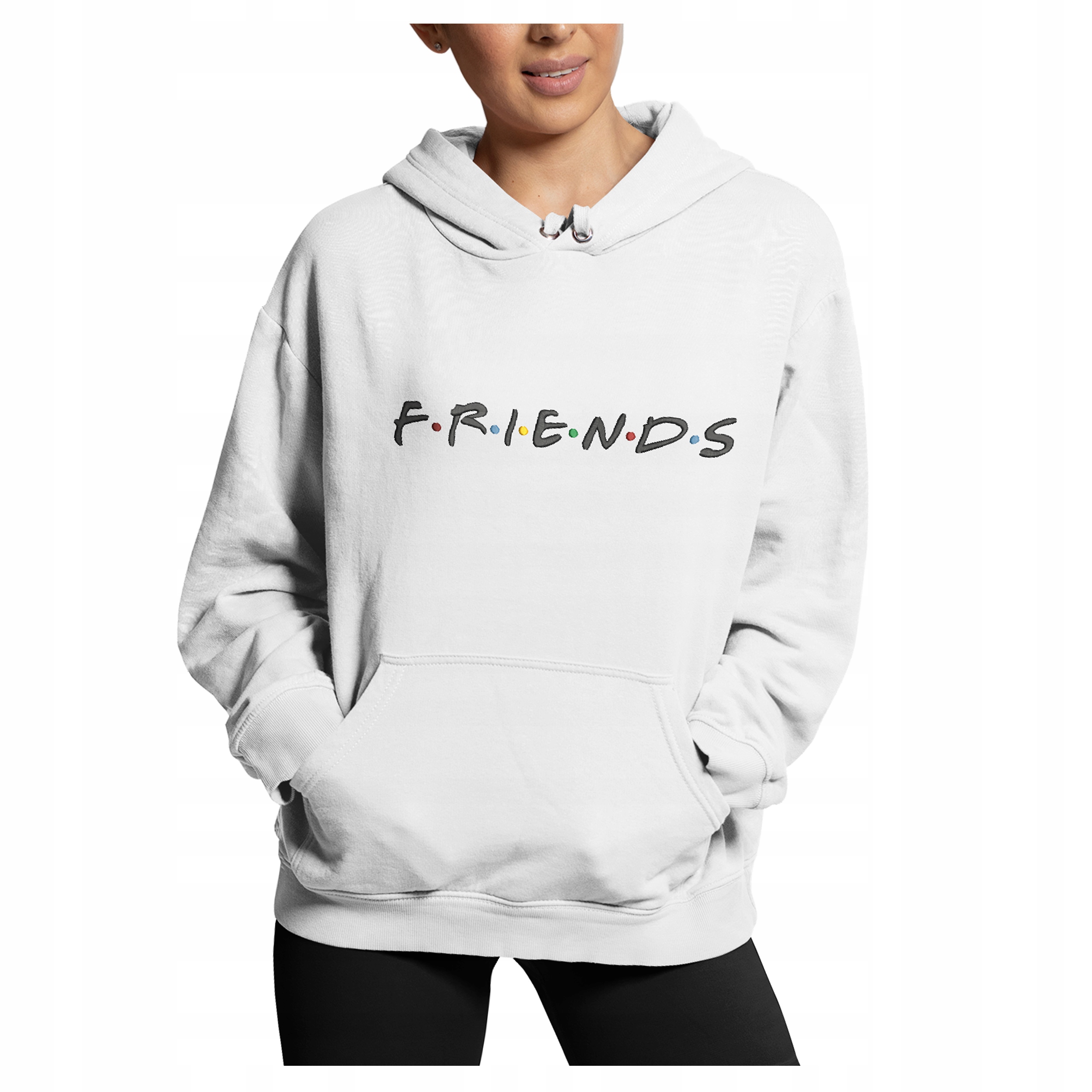 

Bluza damska Friends Przyjaciele Haft L