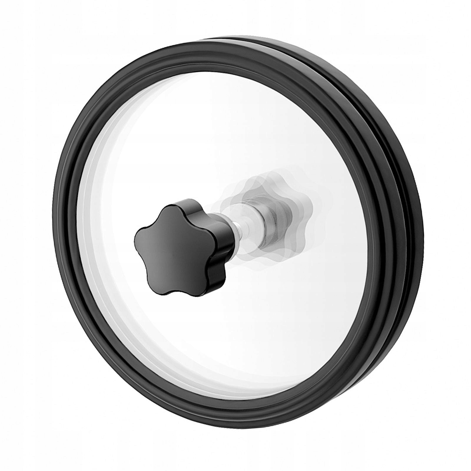 Vinyl Record Cleaner Clamp Tool 116mm black Marka bez marki