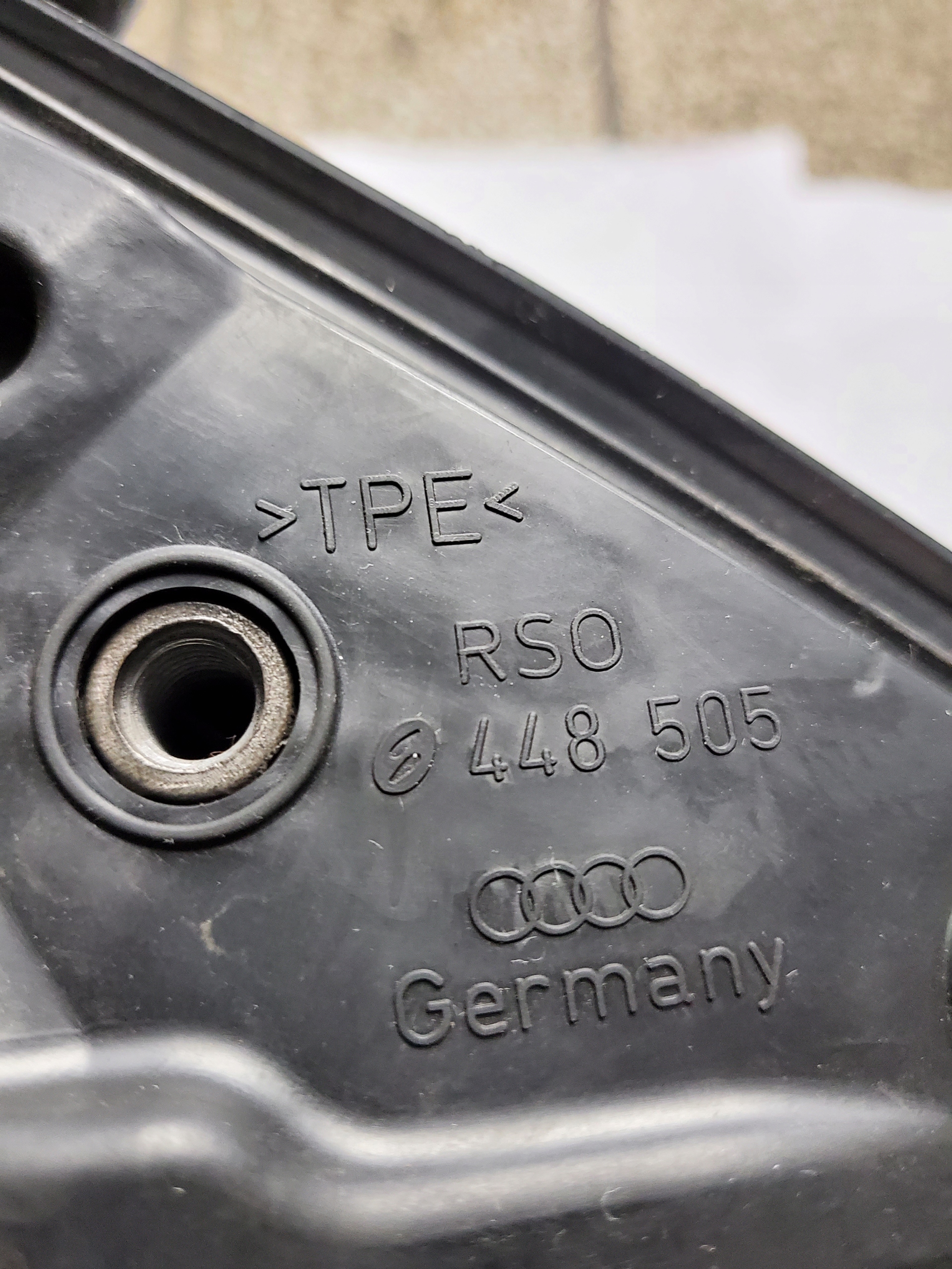 mirror exterior electrics left 7PIN AUDI A6 C6 4F OE EU