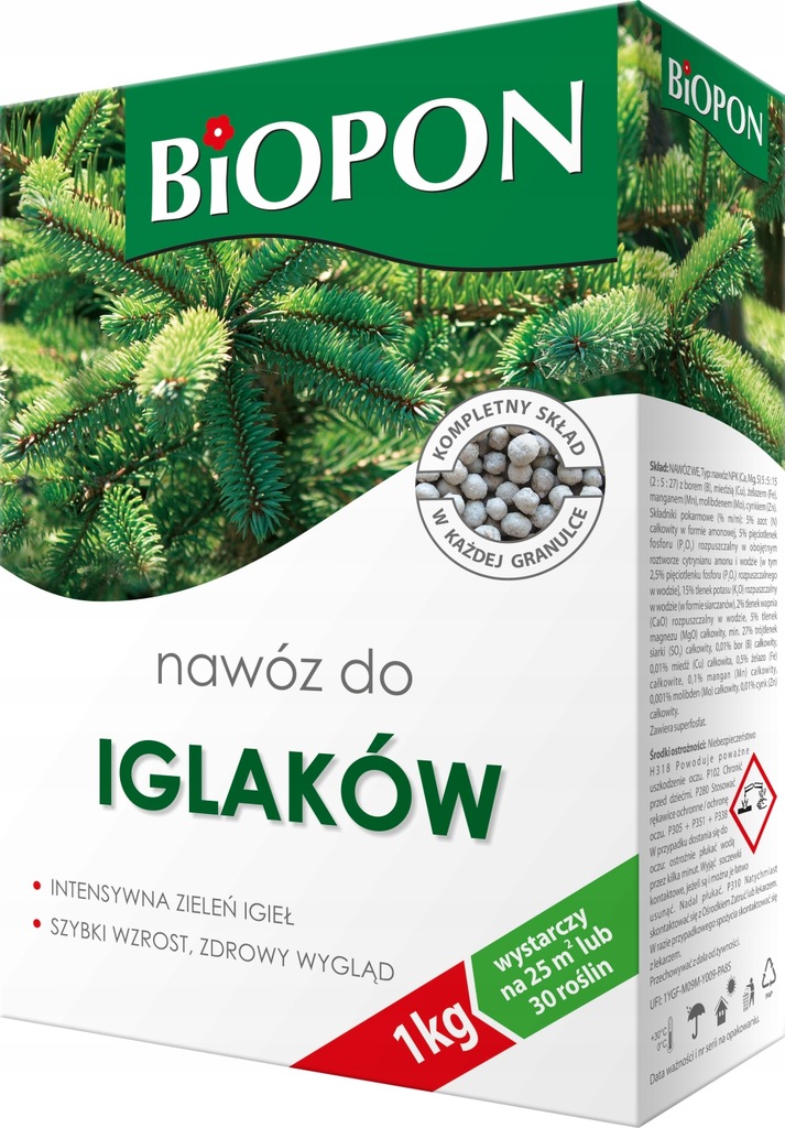 

Biopon Nawóz Do Iglaków 1KG