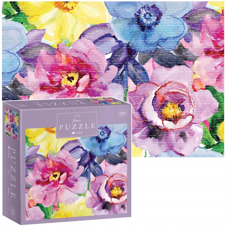 

Interdruk Puzzle 500 el Kwiaty Obraz Premium