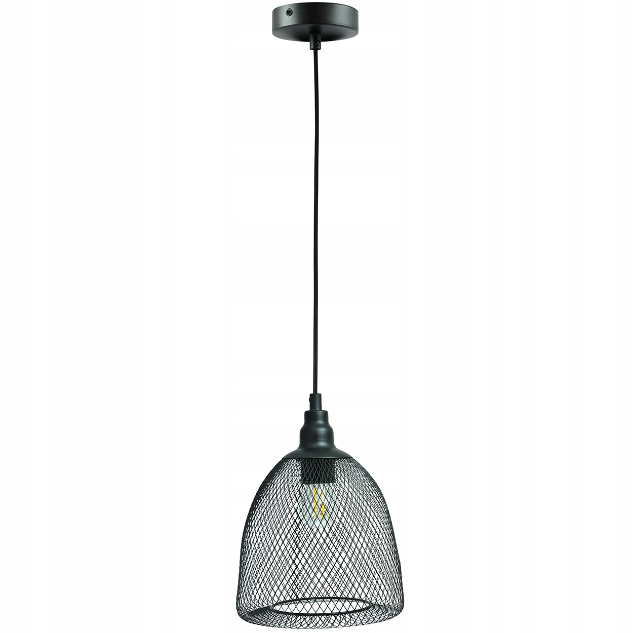 

Lampa Wisząca Sufitowa Żyrandol Abażur Led 1x E27