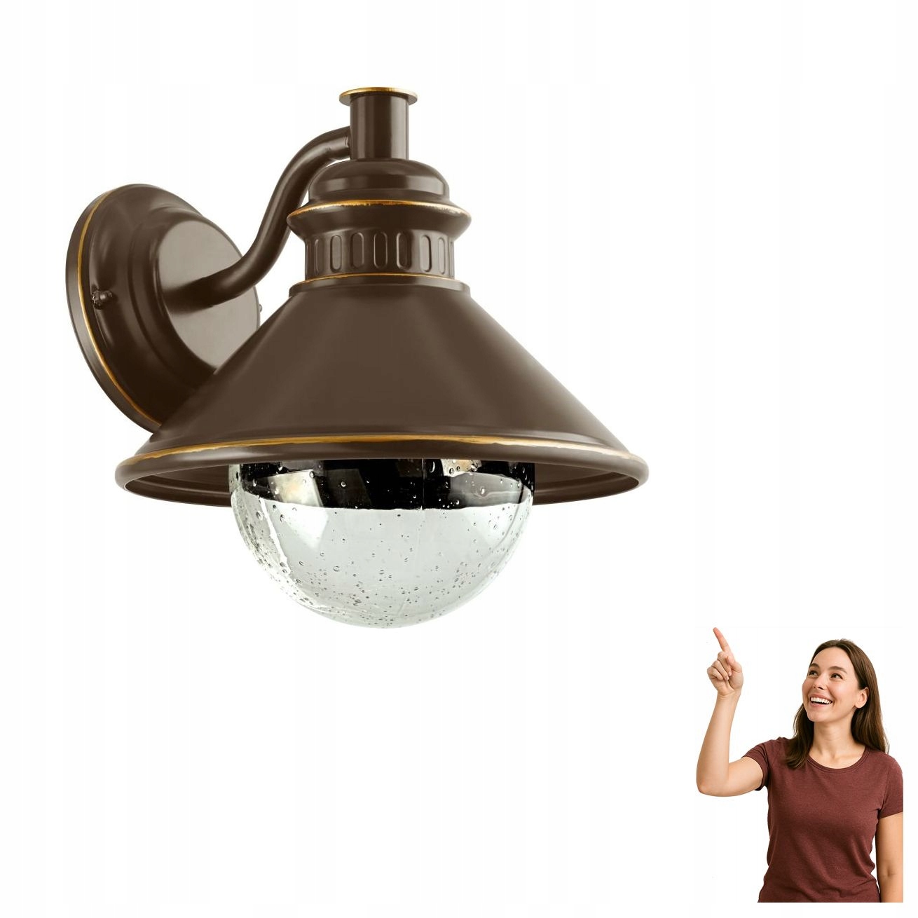 Vonkajšie nástenné svietidlo Albacete 96262 Eglo