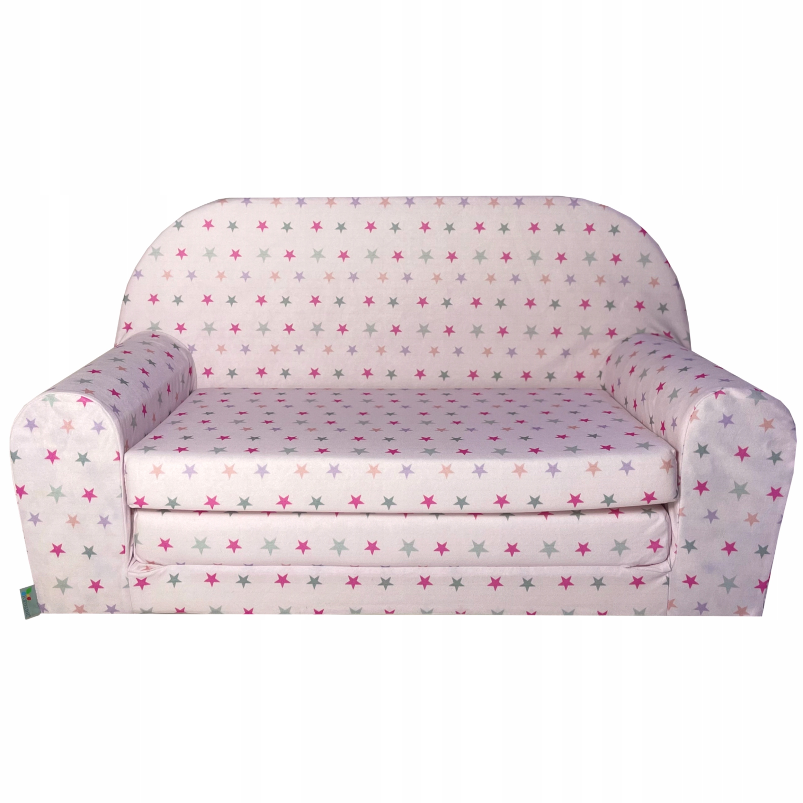 SOFKA DZIECIĘCA KANAPA ROZKŁADANA PREZENT MATERAC PIANKOWA BEZPIECZNA