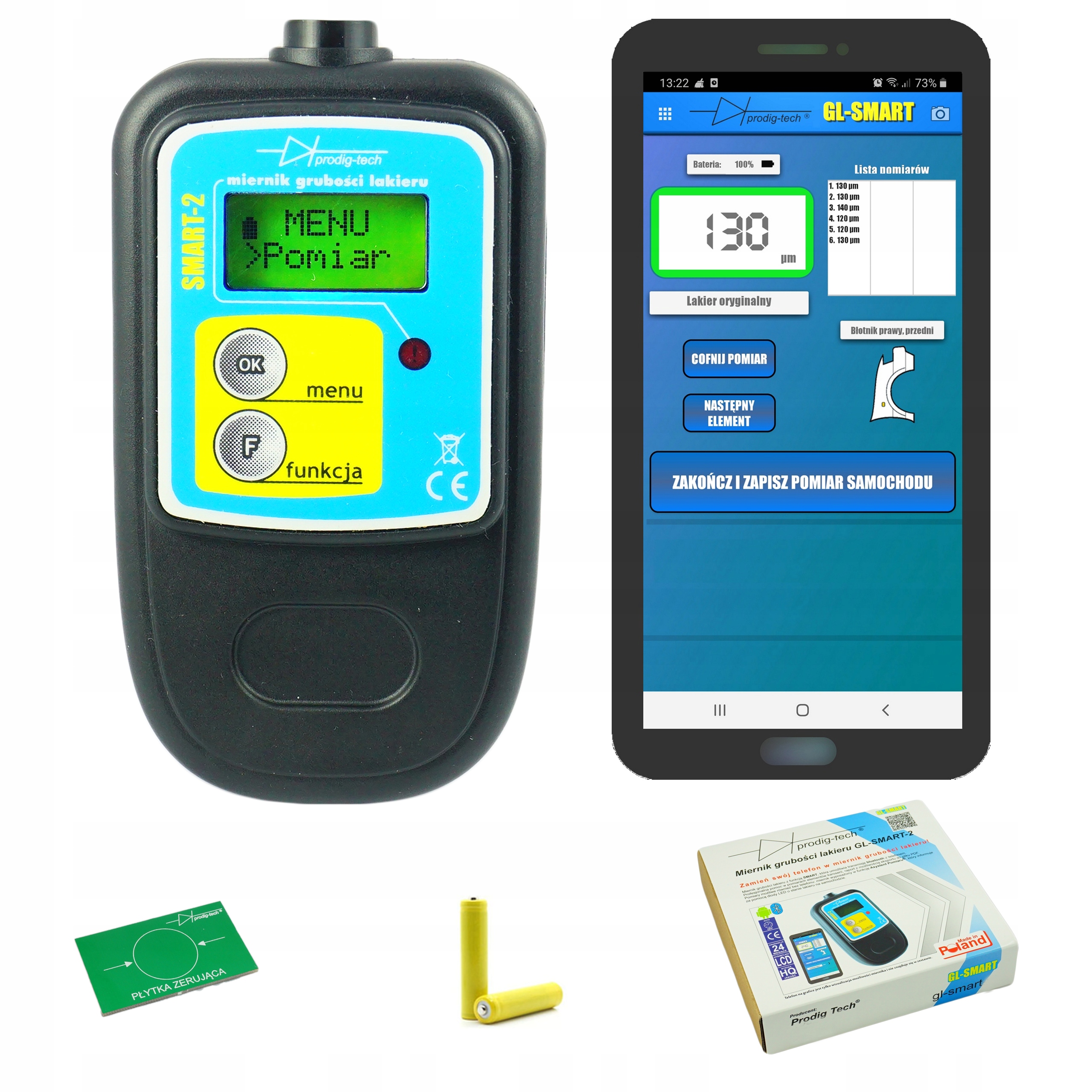 

Miernik Grubości Lakieru Tester Android GL-SMART-2