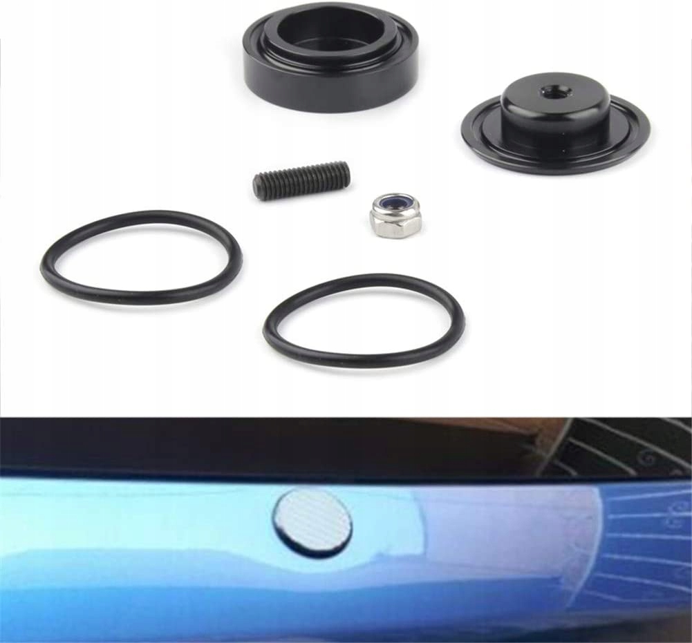 Zaslepka szyby otworu wycieraczki tyl do VW Golfa 4 5,30-40mm Długość pióra 125 mm